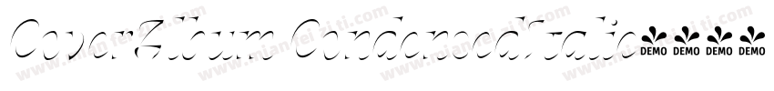 CoverAlbum CondensedItalic字体转换